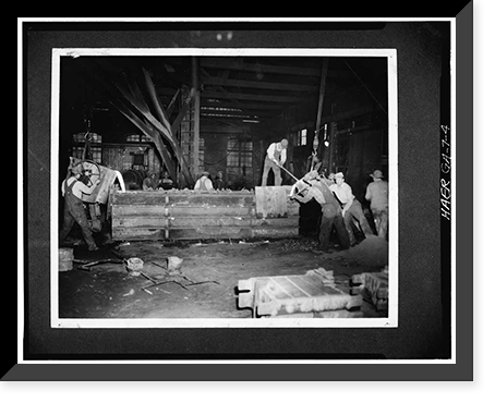 Georgia Iron Works, 620-640 Twelfth Street, Augusta Canal, Augusta, Richmond County, GA - 4, Historic Reproduction