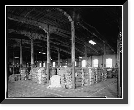 Dartmouth Spinning Company, 510 Cottage Street, Augusta Canal, Augusta, Richmond County, GA, Vintage Print