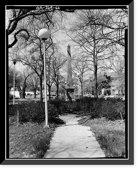 Greene Street Historic District, Greene Street, Gordon Highway to Augusta Canal Bri, Augusta, Richmond County, GA - 62, Antique Poster