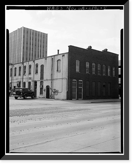 Historic Framed Print, Campbell Building, 102-124 Eighth Street, Augusta, Richmond County, GA - 5,  17-7/8" x 21-7/8"