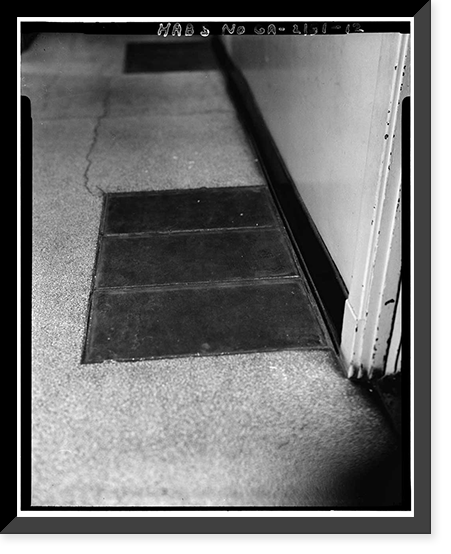 Historic Framed Print, Campbell Building, 102-124 Eighth Street, Augusta, Richmond County, GA - 12,  17-7/8" x 21-7/8"