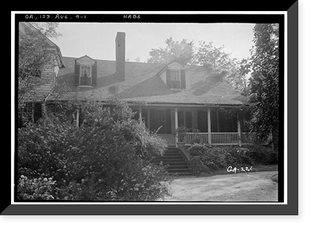 Harper-Cohen House, 2150 Battle Row, Augusta, Richmond County, GA, Vintage Poster