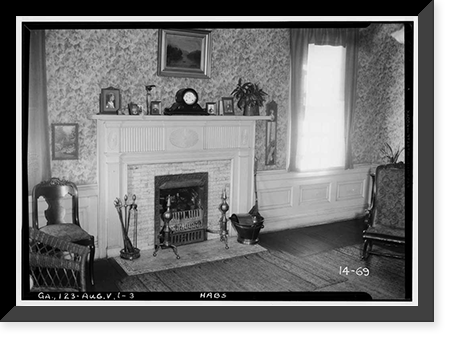Harper House, Wrightsboro Road, Augusta vicinity, Richmond County, GA - 3 Classic, Vintage Wall Art
