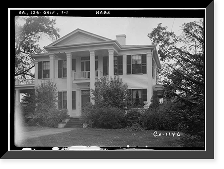 J. P. Nichols House, 225 North Thirteenth Street, Griffin, Spalding County, GA, Vintage Poster