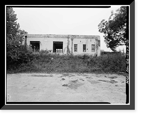 Jack Collins Texaco Station, 223 West Taylor Street, Griffin, Spalding County, GA - 5 Classic, Antique Poster