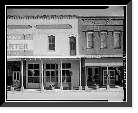 Historic Architecture - Plains, Georgia - Lunsford-French-Timmerman