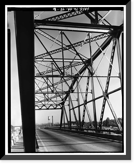 Tifton Bridge, U.S. Route 82/State Route 50 over Seaboard Coastli, Tifton, Tift County, GA - 6, Antique Wall Art
