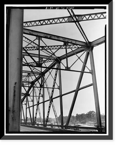 Tifton Bridge, U.S. Route 82/State Route 50 over Seaboard Coastli, Tifton, Tift County, GA - 8, Antique Wall Art