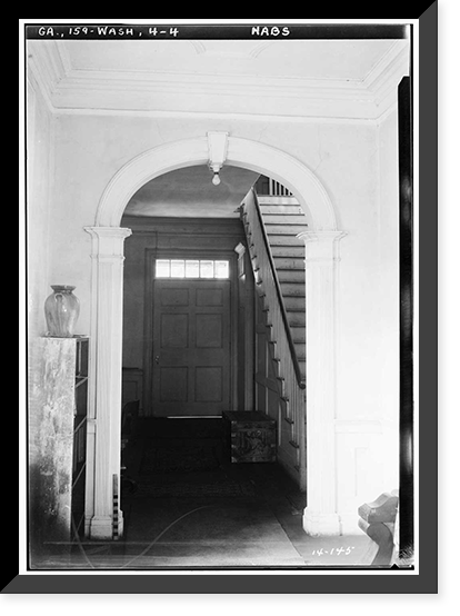 Gilbert-Alexander-Wright House, 312 North Alexander Avenue, Washington, Wilkes County, GA - 4, Vintage Print