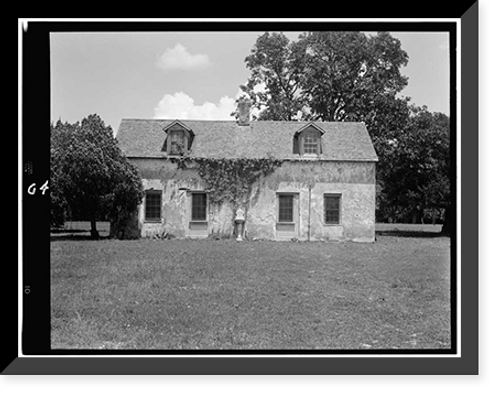 Historic Framed Print, General Nathaneal Greene Cottage, Cumberland Island, Cumberland Island, Camden County, GA - 3,  17-7/8" x 21-7/8"