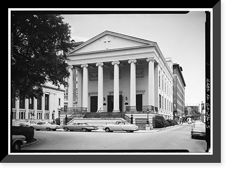 Christ Church (Episcopal), 28 Bull Street, Savannah, Chatham County, GA - 4, Vintage Poster
