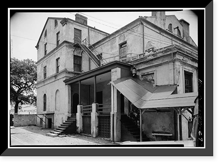 William Scarborough House, 41 West Broad Street, Savannah, Chatham County, GA - 9, Vintage Poster