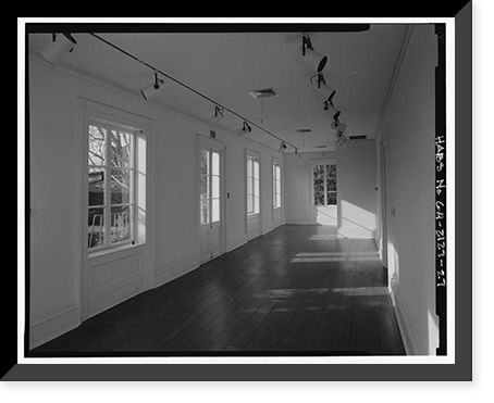 William Scarborough House, 41 West Broad Street, Savannah, Chatham County, GA - 27, Vintage Poster