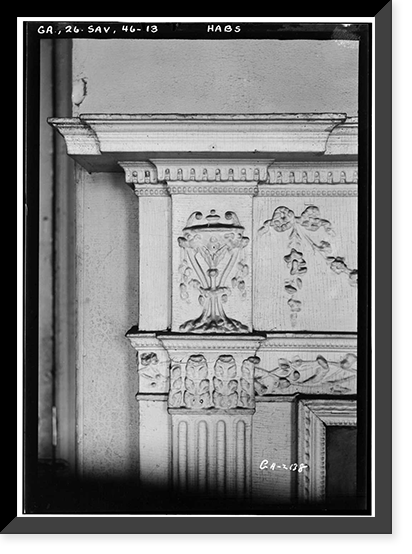Mackay House, 125 East Congress Street, Savannah, Chatham County, GA - 13, Historic Reproduction