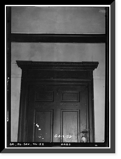 Mackay House, 125 East Congress Street, Savannah, Chatham County, GA - 22, Vintage Poster