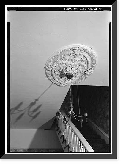 Savannah Victorian Historic District, Bounded by Gwinnett, East Broad, West Broad Street, Savannah, Chatham County, GA - 35, Historic Reproduction