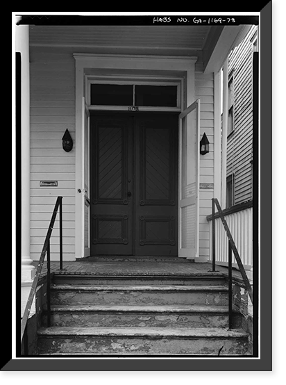 Savannah Victorian Historic District, Bounded by Gwinnett, East Broad, West Broad Street, Savannah, Chatham County, GA - 78, Antique Poster