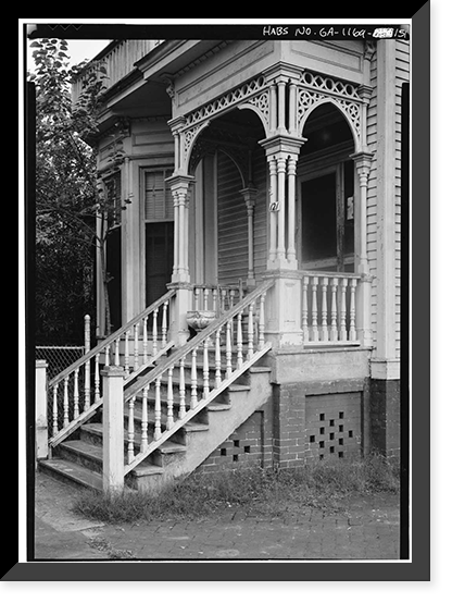 Savannah Victorian Historic District, Bounded by Gwinnett, East Broad, West Broad Street, Savannah, Chatham County, GA - 151, Antique Wall Art