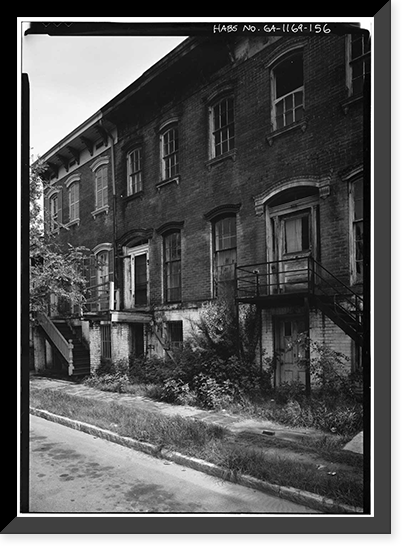 Savannah Victorian Historic District, Bounded by Gwinnett, East Broad, West Broad Street, Savannah, Chatham County, GA - 156, Historic Reproduction