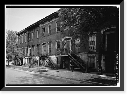 Savannah Victorian Historic District, Bounded by Gwinnett, East Broad, West Broad Street, Savannah, Chatham County, GA - 157, Antique Wall Art