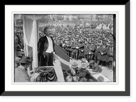 Paderewski - 9, Vintage Poster