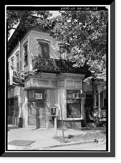 Savannah Victorian Historic District, Bounded by Gwinnett, East Broad, West Broad Street, Savannah, Chatham County, GA - 163, Antique Poster