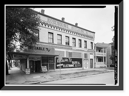 Savannah Victorian Historic District, Bounded by Gwinnett, East Broad, West Broad Street, Savannah, Chatham County, GA - 164, Historic Reproduction