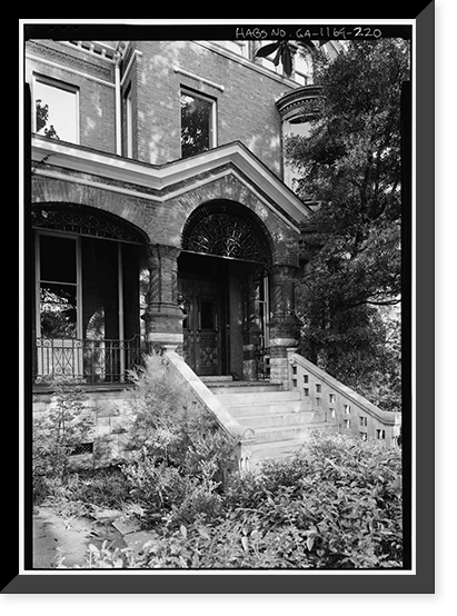 Savannah Victorian Historic District, Bounded by Gwinnett, East Broad, West Broad Street, Savannah, Chatham County, GA - 219, Historic Reproduction