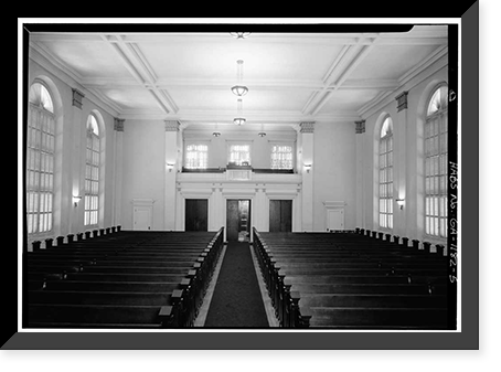 First Baptist Church, 223 Bull Street, Savannah, Chatham County, GA - 5, Vintage Poster