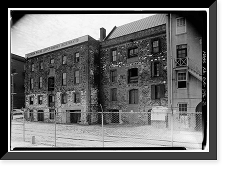 William Taylor Store, 204 West Bay Street, Savannah, Chatham County, GA - 2, Antique Poster