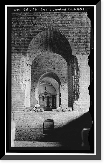Fort Pulaski, Cockspur Island, Savannah vicinity, Chatham County, GA - 6, Vintage Wall Art