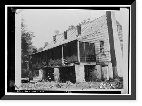 Antique Architecture - Savannah vicinity, Georgia - Wild Heron (1)