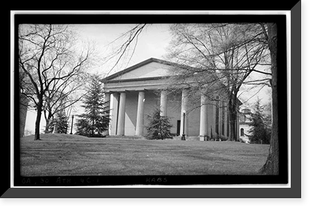 University of Georgia Chapel, Athens, Clarke County, GA, Historic Reproduction