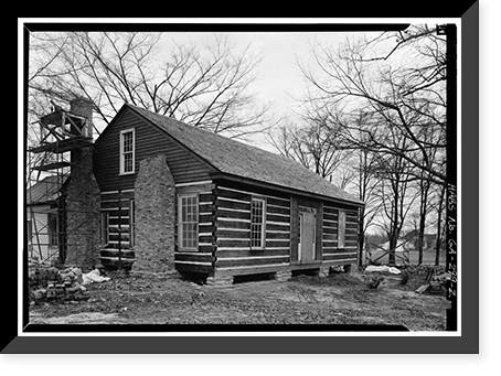 Kolb House, Powder Springs Road, Kennesaw, Cobb County, GA - 2, Historic Print