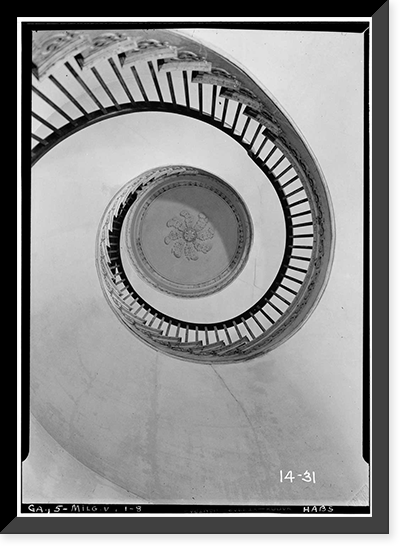 Antique Architecture - Milledgeville vicinity, Georgia - Westover, Old (2)