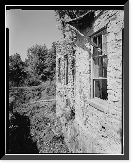 Pearle Cotton Mill & Dam, Elbert County Road 245, Elberton vicinity, Elbert County, GA - 12, Historic Reproduction