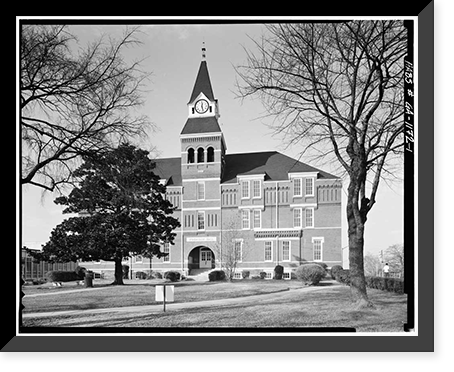 Atlanta University, Stone Hall, Morris Brown College Campus, Atlanta, Fulton County, GA, Antique Poster