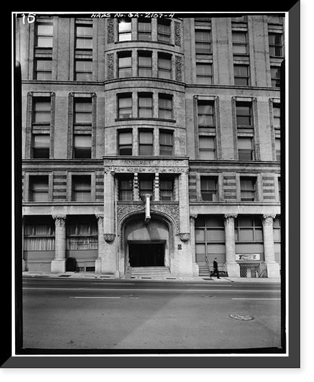 Equitable Building, 25 Pryor Street Northeast, Atlanta, Fulton County, GA - 4, Historic Print