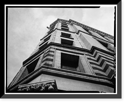 Historic Framed Print, Equitable Building, 25 Pryor Street Northeast, Atlanta, Fulton County, GA - 8,  17-7/8" x 21-7/8"