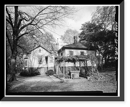 Joel Chandler Harris House, 1050 Gordon Street, Atlanta, Fulton County, GA - 6, Vintage Print