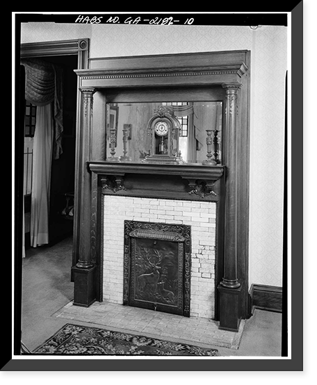 Joel Chandler Harris House, 1050 Gordon Street, Atlanta, Fulton County, GA - 10, Antique Poster