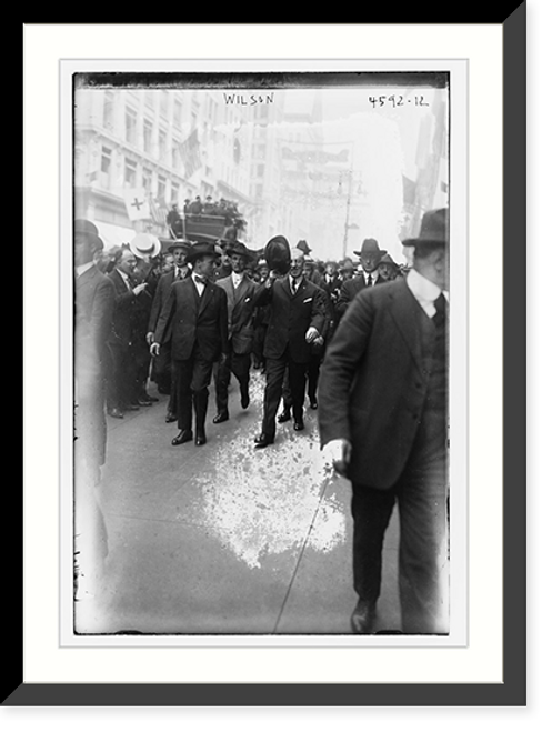 Historic Framed Print, Wilson - 4,  17-7/8" x 21-7/8" Historic Framed Print, Wilson - 4,  17-7/8" x 21-7/8"