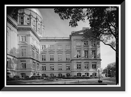 Georgia State Capitol, Capitol Square, Atlanta, Fulton County, GA - 15, Vintage Print