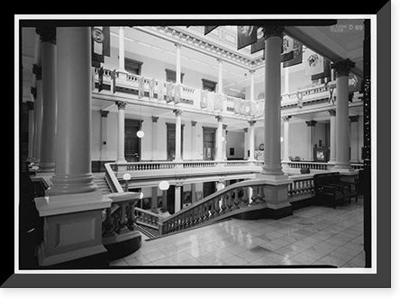 Georgia State Capitol, Capitol Square, Atlanta, Fulton County, GA - 47 Classic, Historic Print