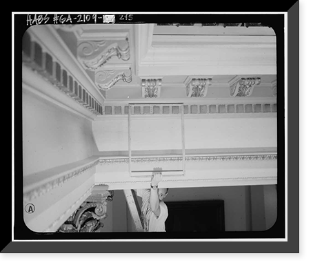 Georgia State Capitol, Capitol Square, Atlanta, Fulton County, GA - 232 Classic, Antique Wall Art