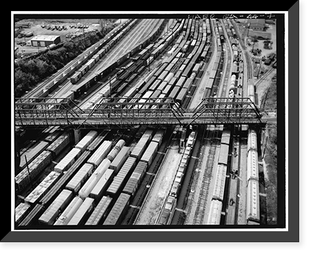 Marietta Road Bridge, Marietta Road, Spanning Inman Railroad Yards, Atlanta, Fulton County, GA - 7, Antique Wall Art
