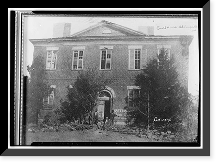 Historic Architecture - Fairburn vicinity, Georgia - Old Campbell County