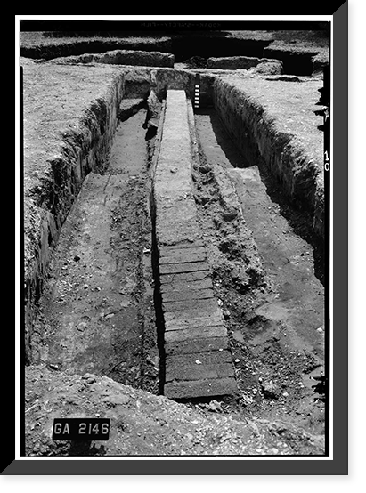 Fort Frederica, Barracks (Ruins), Saint Simons Island, Glynn County, GA - 10, Antique Wall Art
