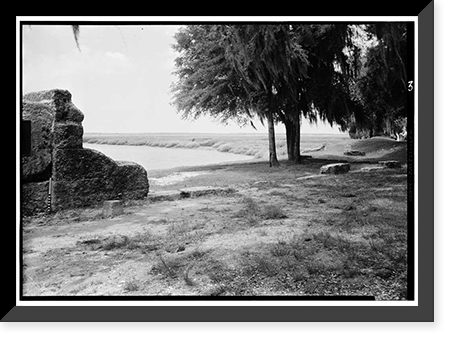 Fort Frederica, King's Magazine (Ruins), Saint Simons Island, Glynn County, GA - 3, Antique Wall Art