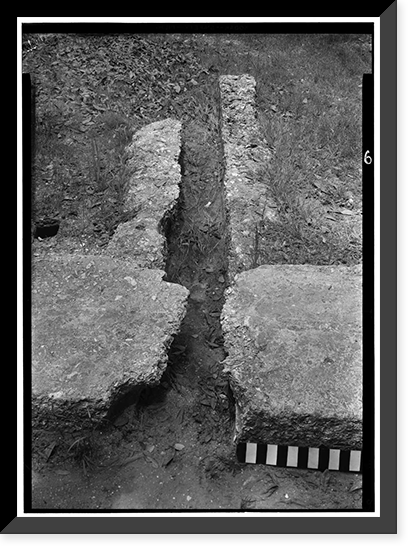 Fort Frederica, King's Magazine (Ruins), Saint Simons Island, Glynn County, GA - 6 Classic, Historic Print